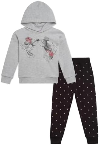 Disney Girls' Fleece Hoodie and Jogger Set by Disney