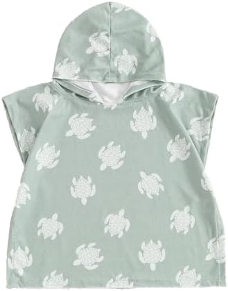 Toddler Baby Girl Boy Hooded Beach Towel Swim Cover Up Bath Towels Swim Poncho by Frietlebird