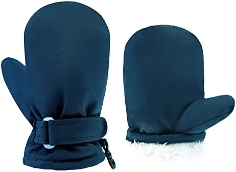 BAVST Toddler Waterproof Mittens Fleece Lined Baby Boys Girls Winter Warm Glove by BAVST