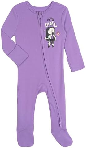 Disney Baby Girls' 2-Pack Footed Sleep N' Play Newborn to Infant - Image 3