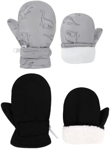 Infant Baby Toddler Winter Mittnes Lined Fleece Snow Gloves by UrbanVirgin