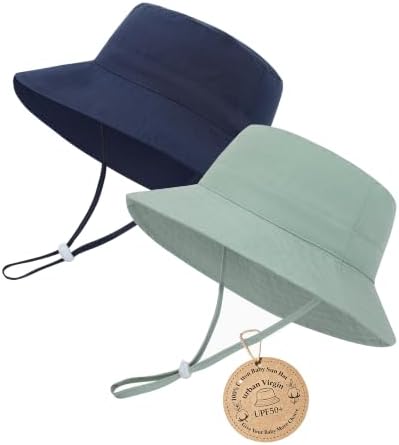 Baby Sun Hat UPF 50+ Toddler Bucket Summer Kids Beach Hats by UrbanVirgin