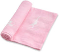 Baby Swaddle Blankets, Bamboo Muslin Receiving Blanket | 1-Pack, Lightweight & by IBESTOPIA