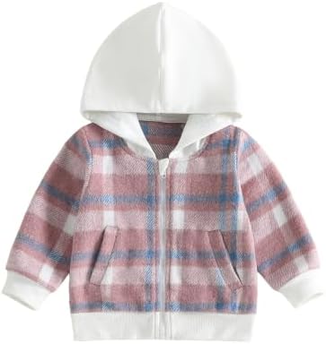 MERSARIPHY Toddler Boy Hoodies Jacket Baby Boy Lightweight Zip Up Coat by MERSARIPHY