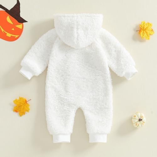 Fall Baby Clothes Newborn Boy Girl Hoodie Romper Long Sleeve Jumpsuit Winter - Image 7
