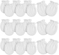 Vabean 12 Pairs Preemie Baby Mittens No Scratch Cotton Premature Baby Gloves by Vabean