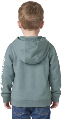 Carhartt Kid's CA6873 Half-Zip Logo Sweatshirt - Image 5