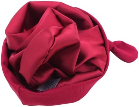 Silky Satin Lined Newborn Hat Hair Care Knot Beanie Hats - Image 3