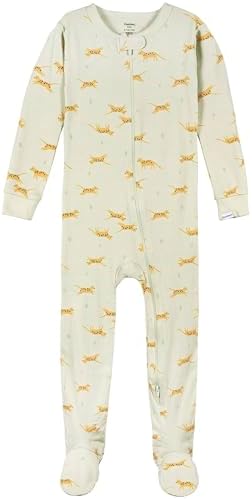 Gerber Baby Boys & Girls 4-Pack Footed Pajamas - Image 2