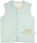 Baby Vest for Girls&Boys, Cotton Reversible Vest Coat for Spring & Autumn by CHICKIDDOS