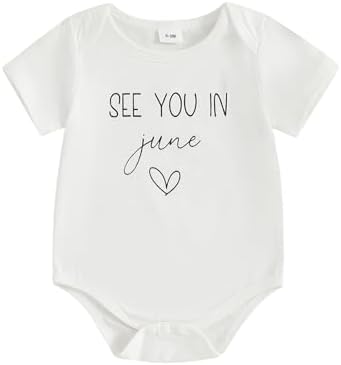 woshilaocai Baby Announcement Bodysuit Pregnancy Reveal by woshilaocai