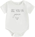 woshilaocai Baby Announcement Bodysuit Pregnancy Reveal by woshilaocai