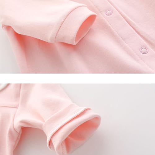 Infant Baby Girl Long Sleeve Romper Cotton Cute Style Newborn Toddler Jumpsuit - Image 5