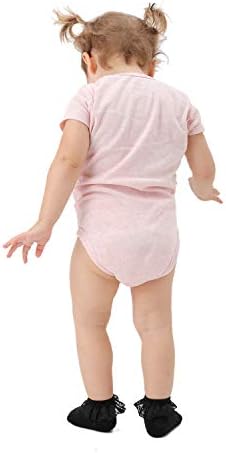 EPEIUS Baby Girl Ruffle Socks, Eyelet Frilly Lace Socks - Image 3