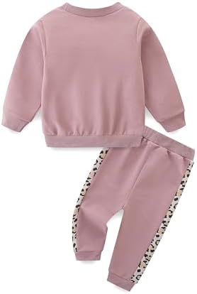 Toddler Baby Girl Clothes Fall Winter Long Sleeve Sweatshirt - Image 2