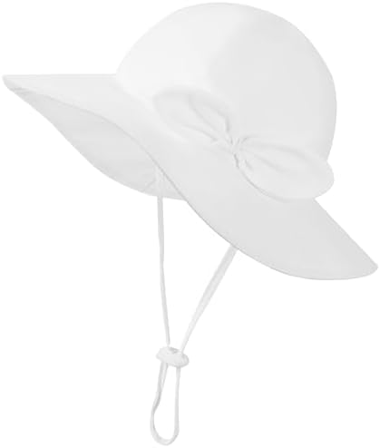 Baby Girl Sun Hat Infant Summer Beach Hat Toddler Bucket Hat UPF 50+ by EAU+LAYAMEN