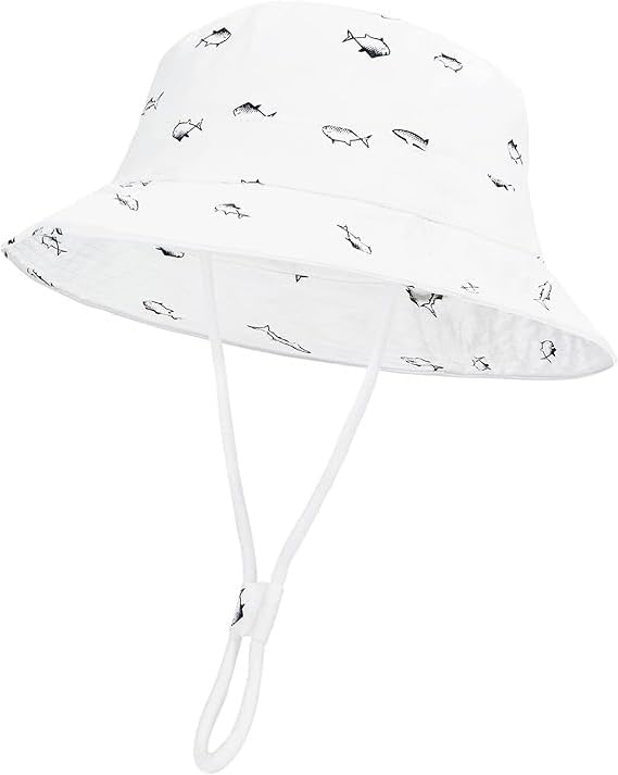 LANGZHEN Sun Protection Hat for Kids Toddler Boys Girls Wide Brim Summer - Image 3