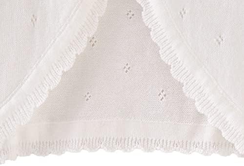 Toddler Girls Cardigan Sweater Bolero Shrug Baby Kids Long Sleeve Cropped Dress - Image 5