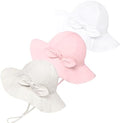 Baby Girl Sun Hat Kids Summer Beach Wide Brim Hats Toddler Bucket Hat by Weradau