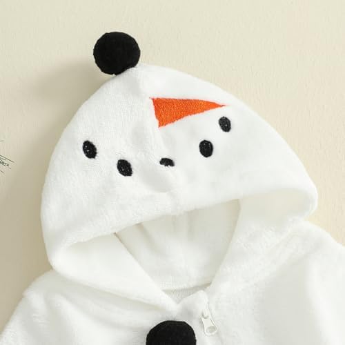 Fall Baby Clothes Newborn Boy Girl Hoodie Romper Long Sleeve Jumpsuit Winter - Image 5