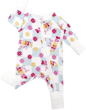 Bow Dream Bamboo Rayon Baby Romper Boy Newborn Girl Clothes Outfit - Image 2