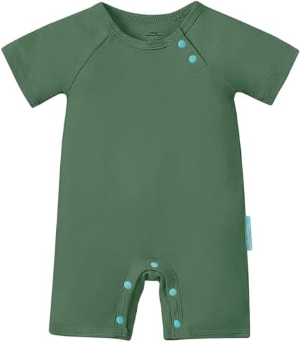 PurComfy SuperSoft Bamboo Viscose Baby Romper, Short Sleeve | One-piece Summer by PurComfy