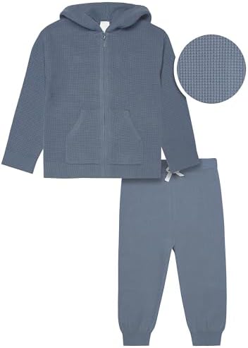 Modern Moments by Gerber Baby & Toddler Hooded Sweater Jacket & Jogger - Image 4