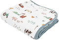 Little Unicorn Muslin Quilt Blanket | 100% Cotton Soft Multi-Layered Muslin by LittleUnicorn