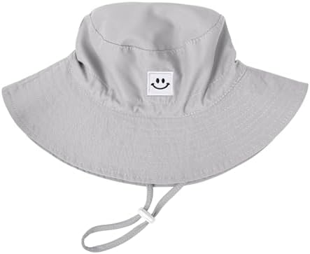Baby Toddler Sun Hat, Kids Summer UPF 50+ Foldable Beach Bucket Hat by Bucaum