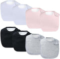 8 Pack Baby Bibs Unisex Adjustable by Unknown