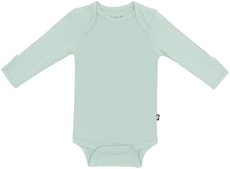 KYTE BABY Soft Bamboo from Rayon Long Sleeve Unisex Bodysuit, 0-24 Months by KYTEBABY