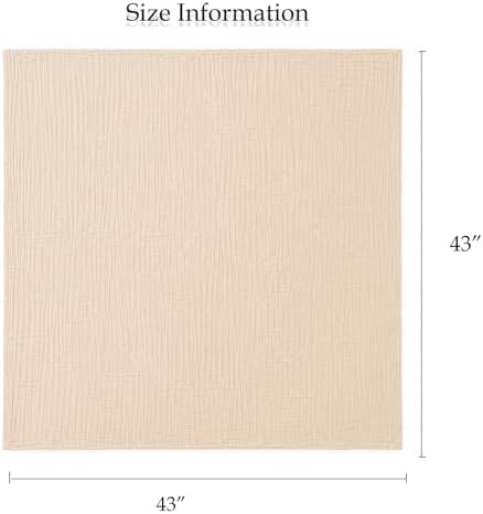 Aablexema Muslin Baby Blanket Set of 2 - Image 2
