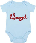 Little Nugget Bodysuit Baby Funny Lil Nugget Baby Bodysuit Chicken Bodysuits by Unknown