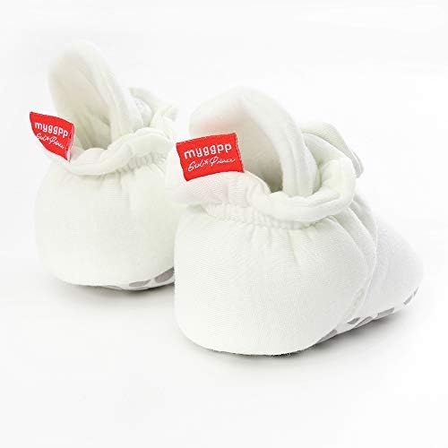HsdsBebe Unisex Newborn Baby Cotton Booties Non-Slip Sole - Image 5
