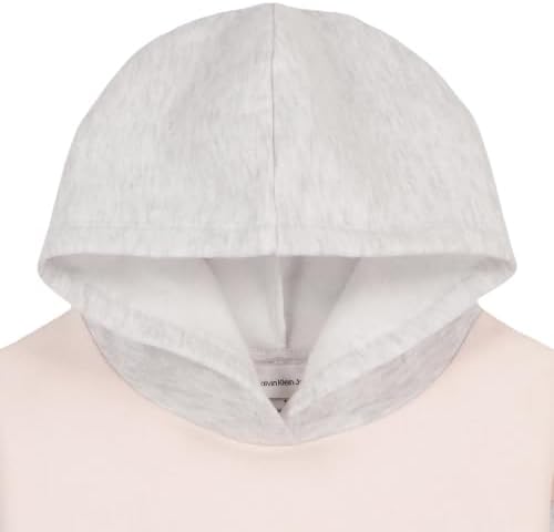 Calvin Klein Girls' 2-piece Fleece Pant Set, Hoodie - Image 3