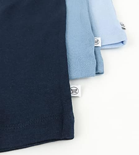 HonestBaby Unisex-Baby Multipack Harem Pants Roomy Fit Pull on Bottoms 100% - Image 5