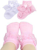PrinceSasa Little Baby Girl Princess Lace Ruffles Socks Set by PrinceSasa