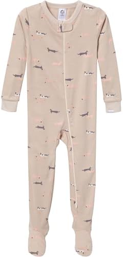 Gerber Baby Boys & Girls 4-Pack Footed Pajamas - Image 4