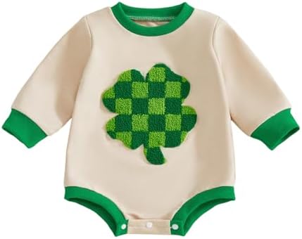 VISGOGO Newborn Infant Baby Boy Oversized Romper Sweater Bodysuits Coming Home by VISGOGO