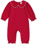 Baby Coming Home Outfit Boy Girl Plain Long Sleeve Romper Jumpsuit by Merqwadd