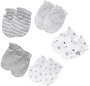 Baby Hats Mittens and Socks Set Soft Cotton Newborn Hat Glove - Image 5