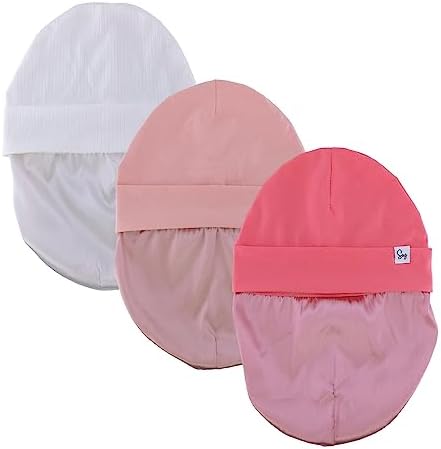 Jersey Beanie Hat for Newborn Baby Boys Girls Silky Satin Lined Hats Bonnet - Image 5