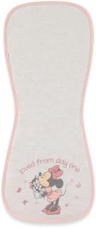 Disney Baby Minnie Mouse Burp Cloths 3 Pack 20" x 10" Burping Rags Infants - Image 4