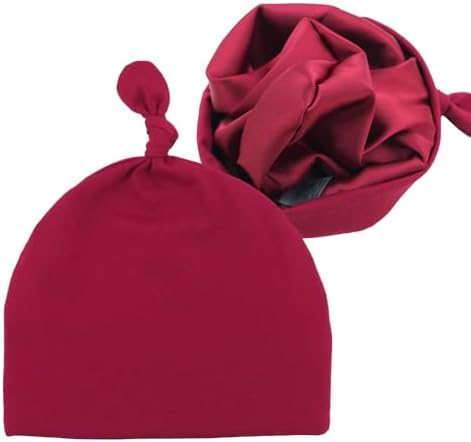 Silky Satin Lined Newborn Hat Hair Care Knot Beanie Hats - Image 2