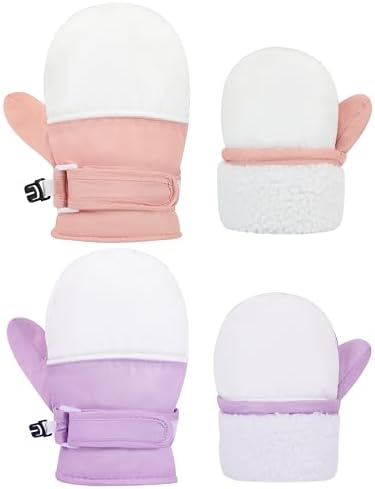Infant Baby Toddler Winter Mittnes Lined Fleece Snow Gloves by UrbanVirgin