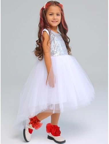 Girls Ruffle Socks Double Lace Turn Cuff Frilly Church Dress Socks - Image 5