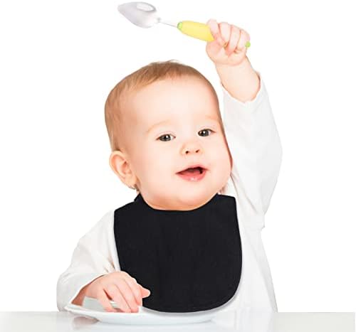 Hakochia Waterproof Baby Bibs Organic Cotton Super Soft and Absorbent - Image 3