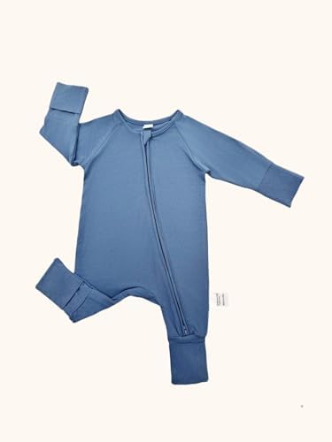 Bow Dream Bamboo Pajamas for Baby, Rayon Sleeper Romper Jumpsuit Outfit | 93% - Image 4