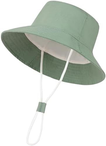 Baby Sun Hat UPF 50+ Toddler Bucket Summer Kids Beach Hats - Image 2