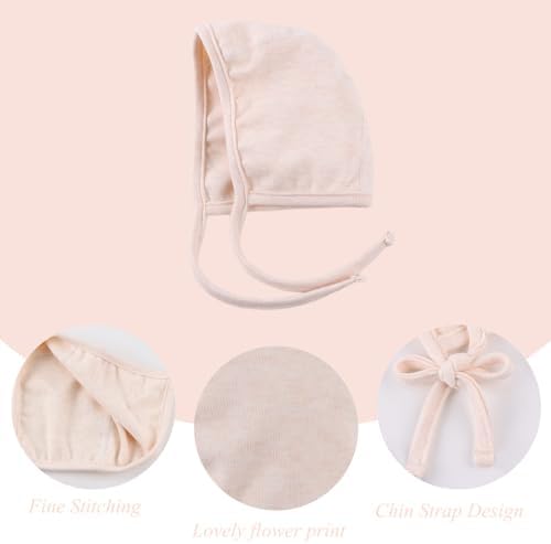 Yuoahcn Newborn Hats for Baby Girls Boys Cotton Beanie Soft Infant Hat - Image 4